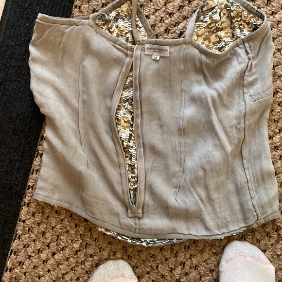 Roberta Freymann Sequin Top - Picture 6 of 7